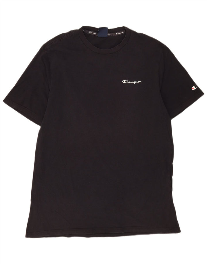 Champion Mens T-Shirt Top 2XL Black