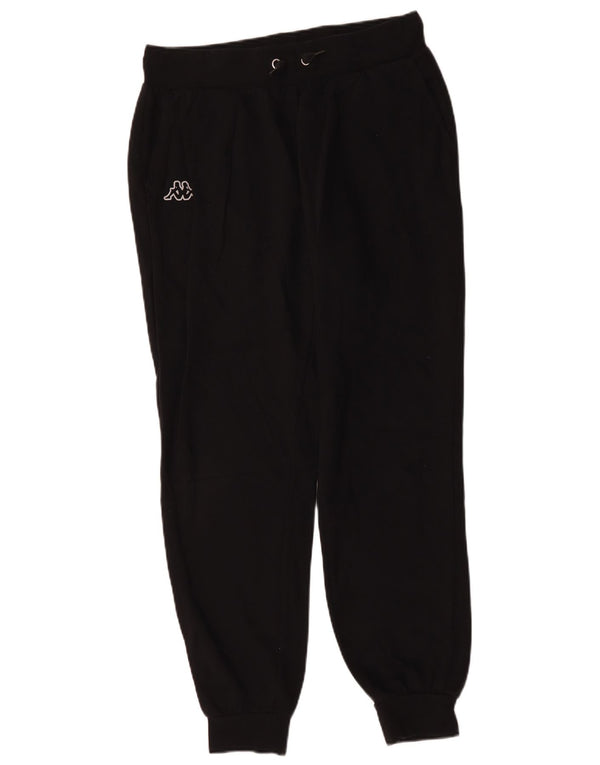 Kappa Womens Tracksuit Trousers Joggers UK 18 XL Black Cotton