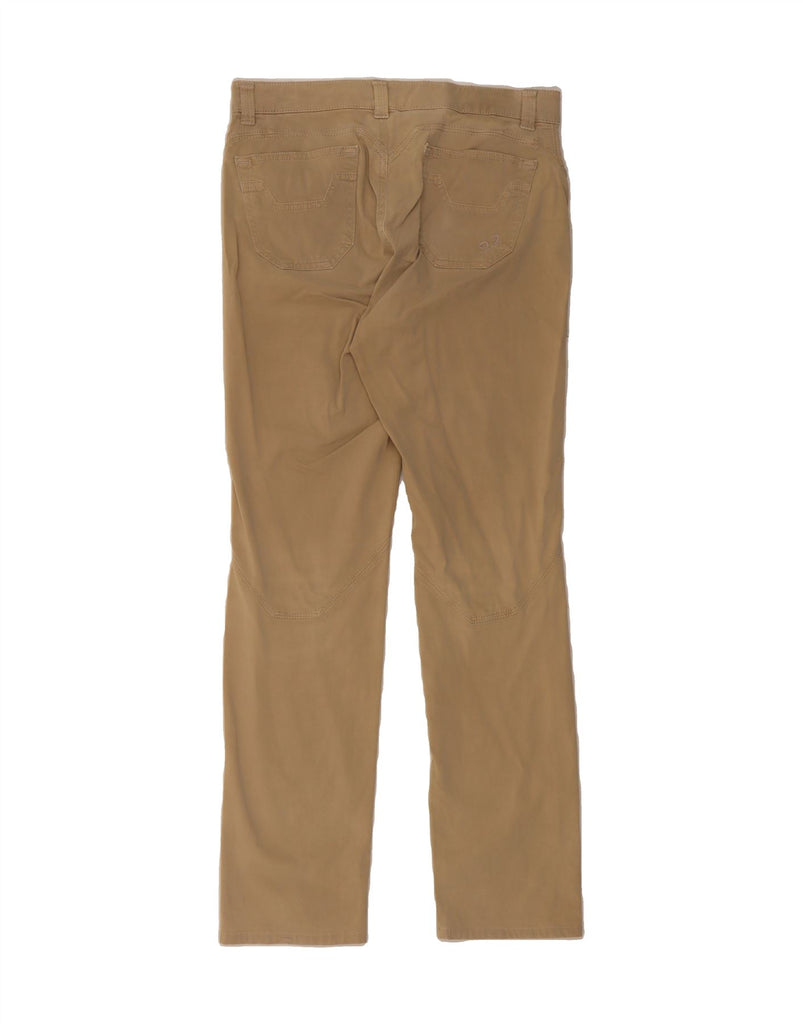 9.2 BY CARLO CHIONNA Mens Straight Casual Trousers W33 L33 Beige Cotton Vintage 9.2 by Carlo Chionna and Second-Hand 9.2 by Carlo Chionna from Messina Hembry 
