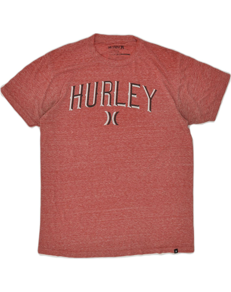 HURLEY Mens Premium Fit Graphic T-Shirt Top Medium Red Cotton | Vintage Hurley | Thrift | Second-Hand Hurley | Used Clothing | Messina Hembry 