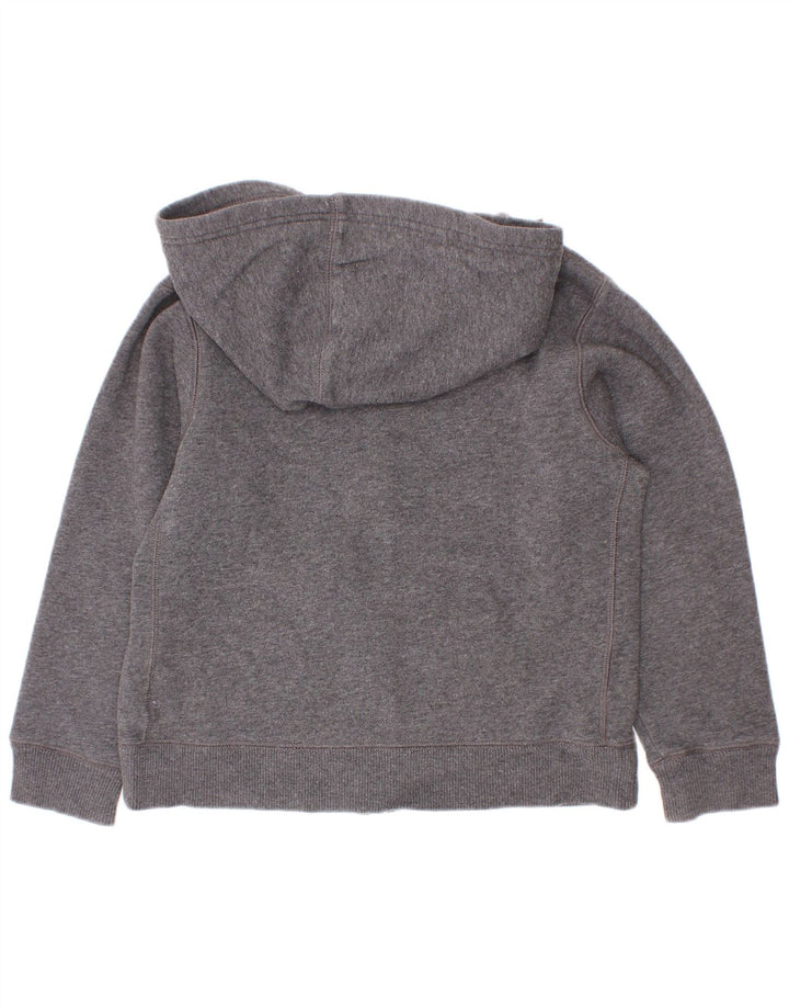 Nike Boys Graphic Zip Hoodie Sweater 6-7 Years Grey