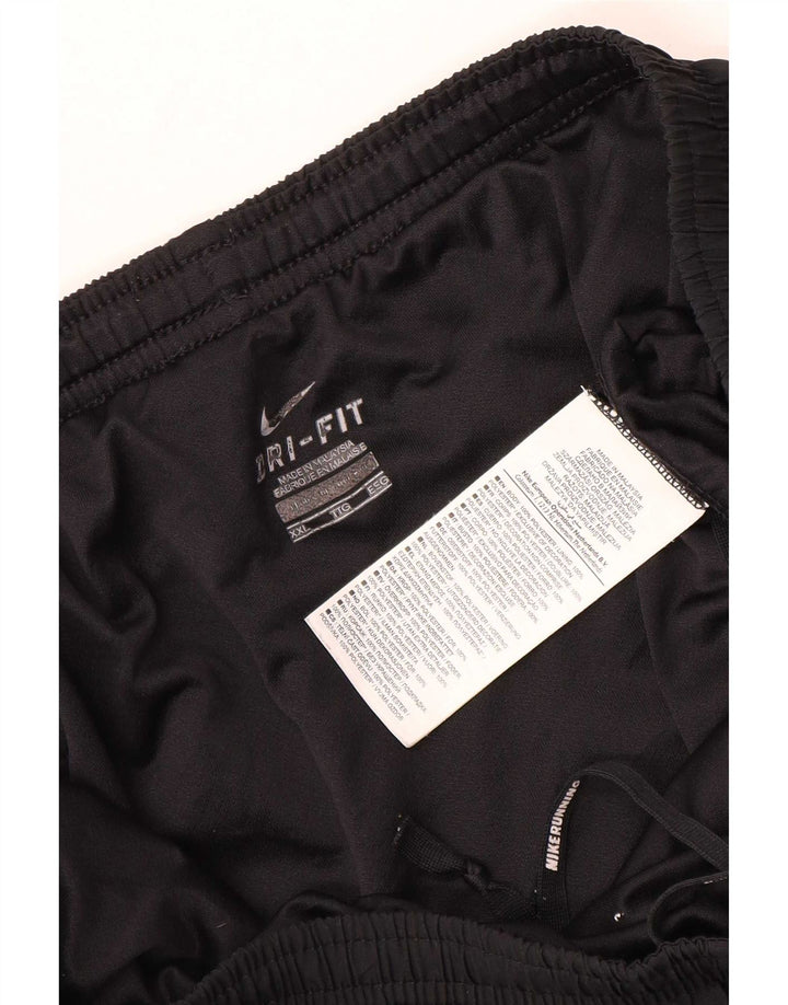 Nike Mens Dri Fit Sport Shorts 2XL Black Polyester