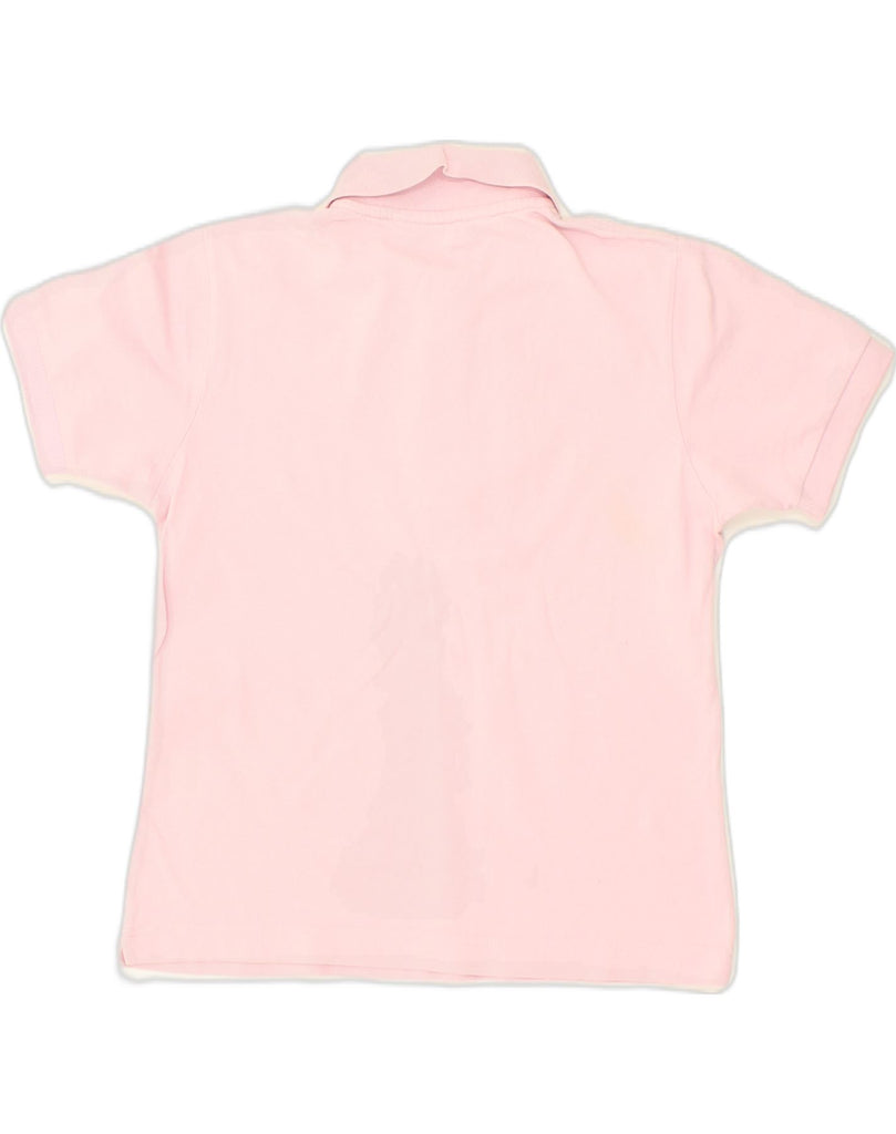 KAPPA Womens Polo Shirt UK 14 Medium Pink Cotton | Vintage Kappa | Thrift | Second-Hand Kappa | Used Clothing | Messina Hembry 