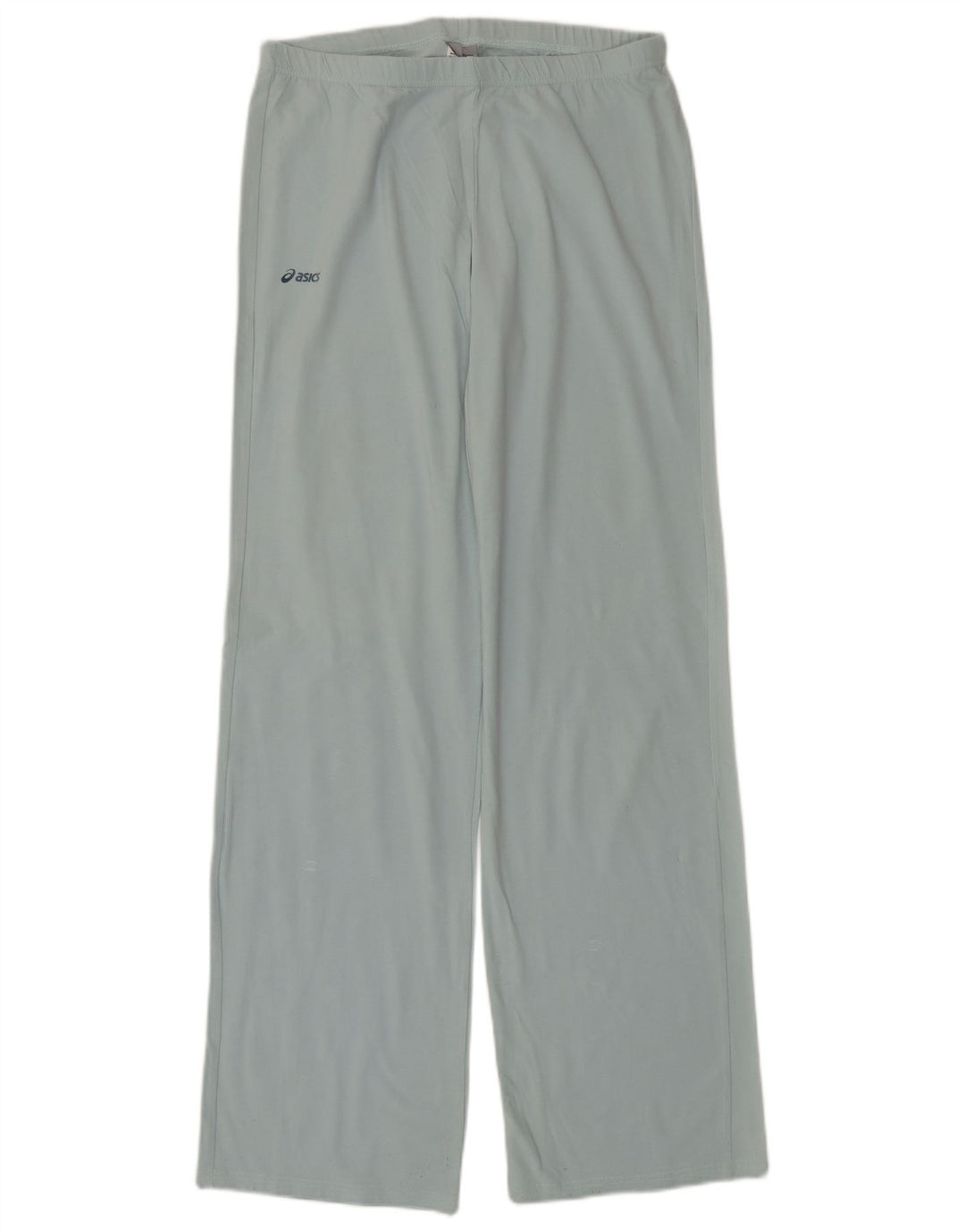 ASICS Womens Tracksuit Trousers UK 16 Large  Blue Cotton