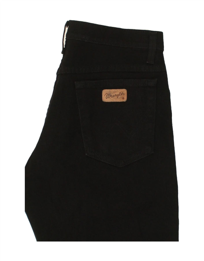 WRANGLER Mens Straight Jeans W32 L32 Black Cotton | Vintage Wrangler | Thrift | Second-Hand Wrangler | Used Clothing | Messina Hembry 