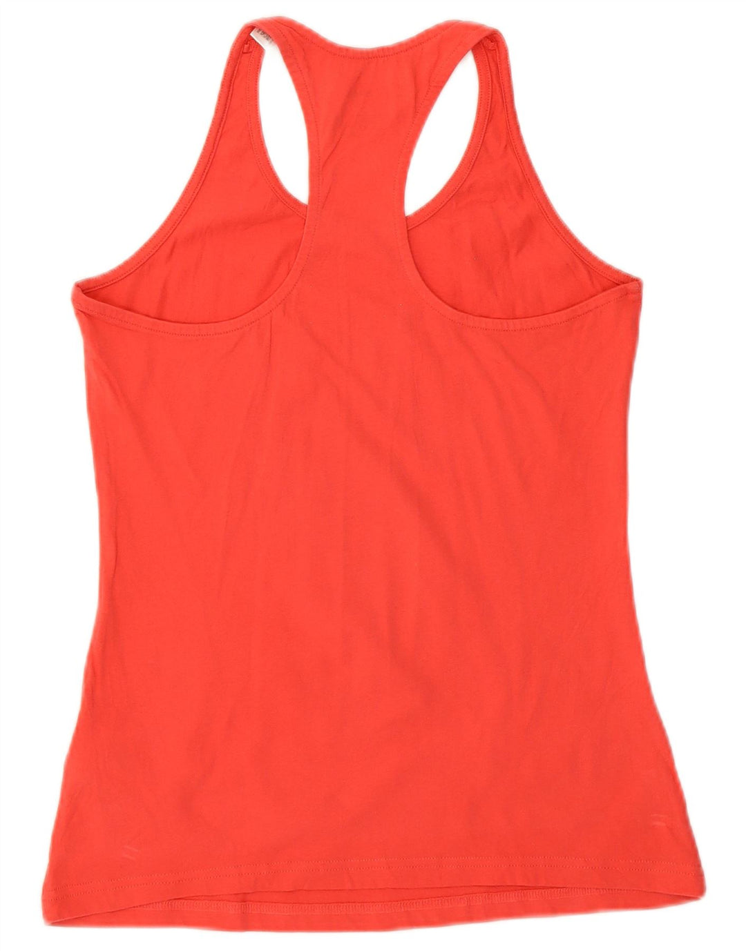 Adidas Womens Graphic Vest Top UK 8/10 Small Red Cotton