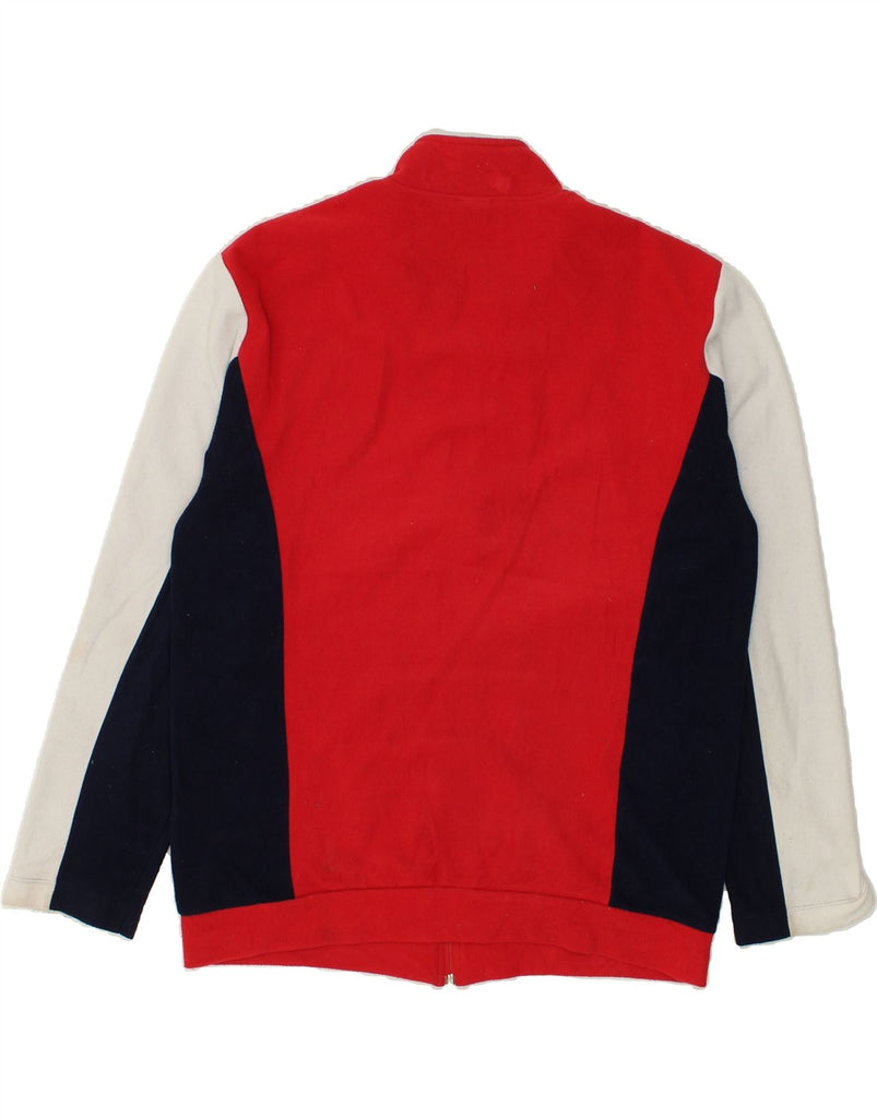 FILA Mens Tracksuit Top Jacket Large Red Colourblock | Vintage Fila | Thrift | Second-Hand Fila | Used Clothing | Messina Hembry 