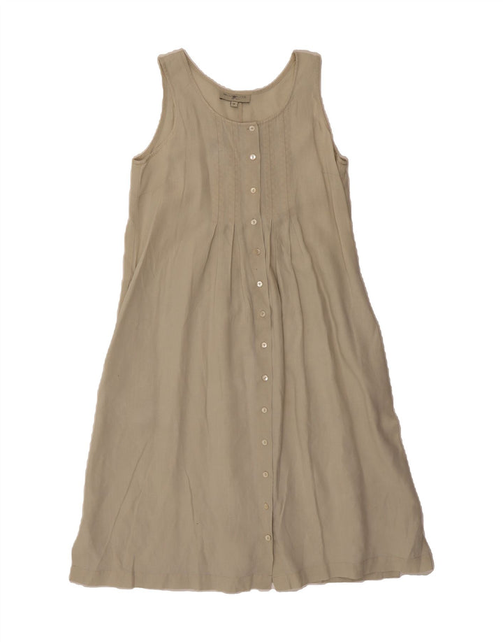 BLUNAUTA Womens Sleeveless Shirt Dress IT 44 Medium Grey Vintage Blunauta and Second-Hand Blunauta from Messina Hembry 