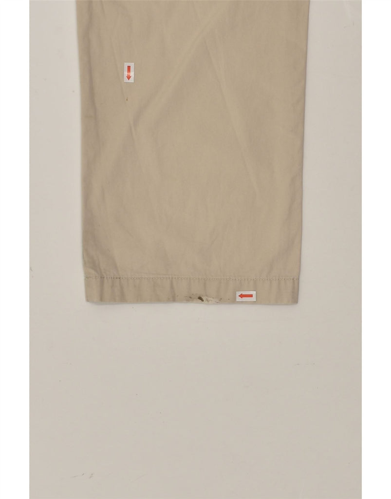 CALVIN KLEIN Mens Straight Chino Trousers W34 L32 Beige Cotton | Vintage Calvin Klein | Thrift | Second-Hand Calvin Klein | Used Clothing | Messina Hembry 