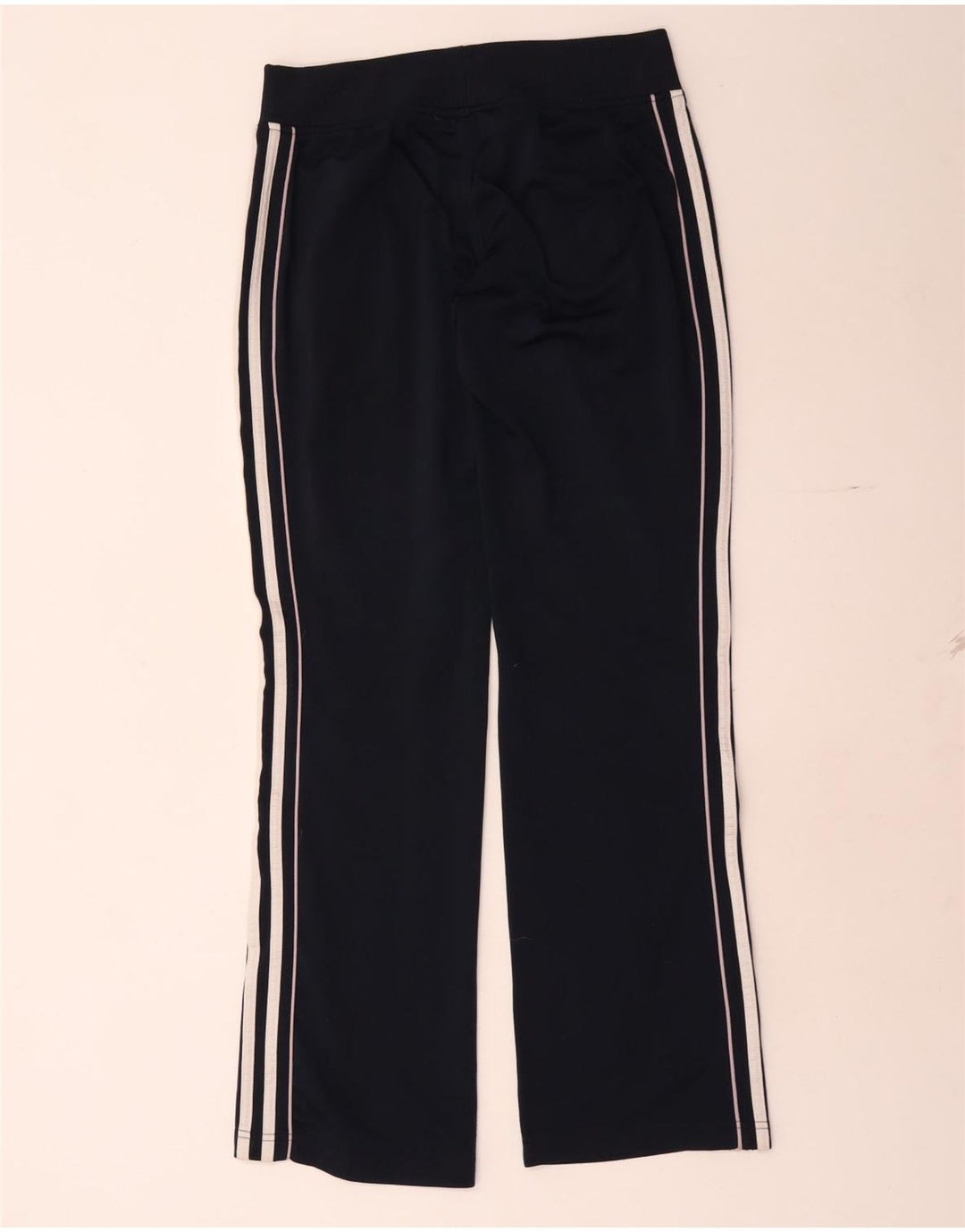Adidas Womens Tracksuit Trousers UK 10 Small Black Polyester