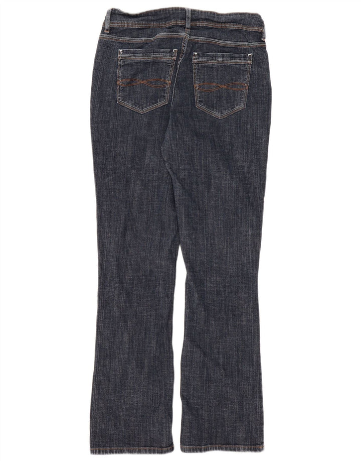 Lee Womens Riders Bootcut Jeans US 12 Large W30 L30 Navy Blue Cotton