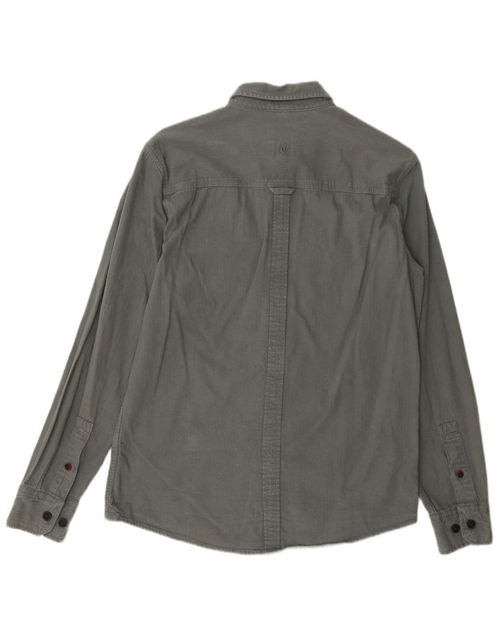 Fat Face Mens Shirt Small Grey Cotton