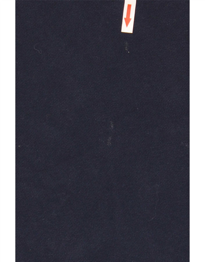 Lacoste Mens Regular Fit Polo Shirt Size 4 Medium Navy Blue Cotton