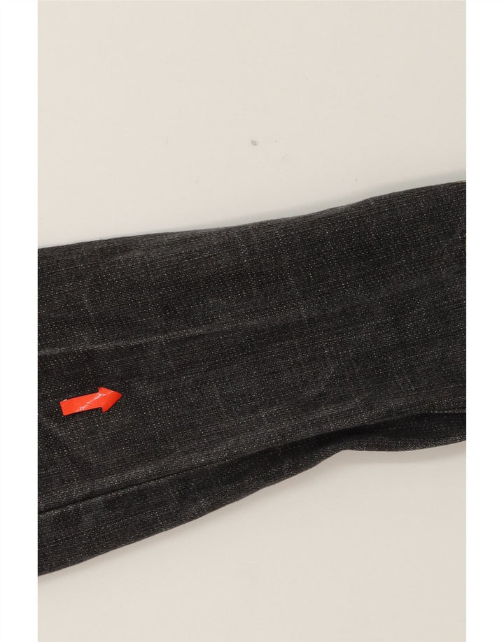 DKNY Womens Denim 2 Button Blazer Jacket UK 12 Medium Black Cotton Vintage Dkny and Second-Hand Dkny from Messina Hembry 
