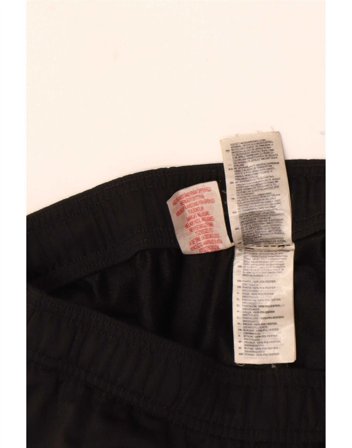 Adidas Boys Tracksuit Trousers Joggers 13-14 Years  Black Polyester