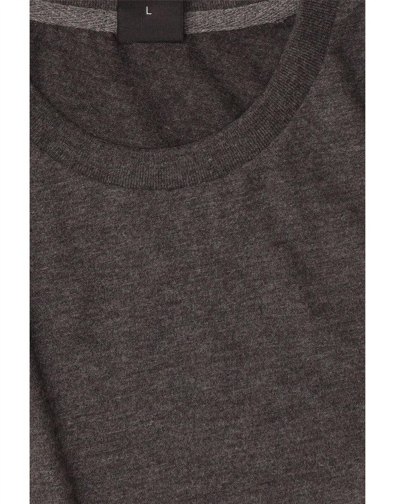 HUGO BOSS Mens T-Shirt Top Large Grey Cotton Vintage Hugo Boss and Second-Hand Hugo Boss from Messina Hembry 