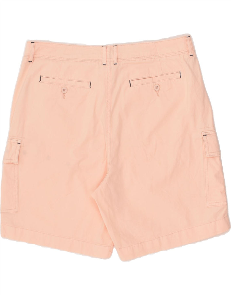 L.L.BEAN Womens Favorite Fit Cargo Shorts US 12 Large W34  Pink Cotton | Vintage L.L.Bean | Thrift | Second-Hand L.L.Bean | Used Clothing | Messina Hembry 