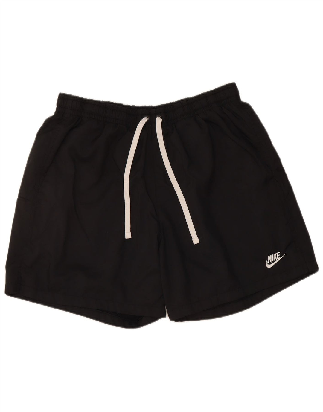 NIKE Mens Sport Shorts Large Black Polyester