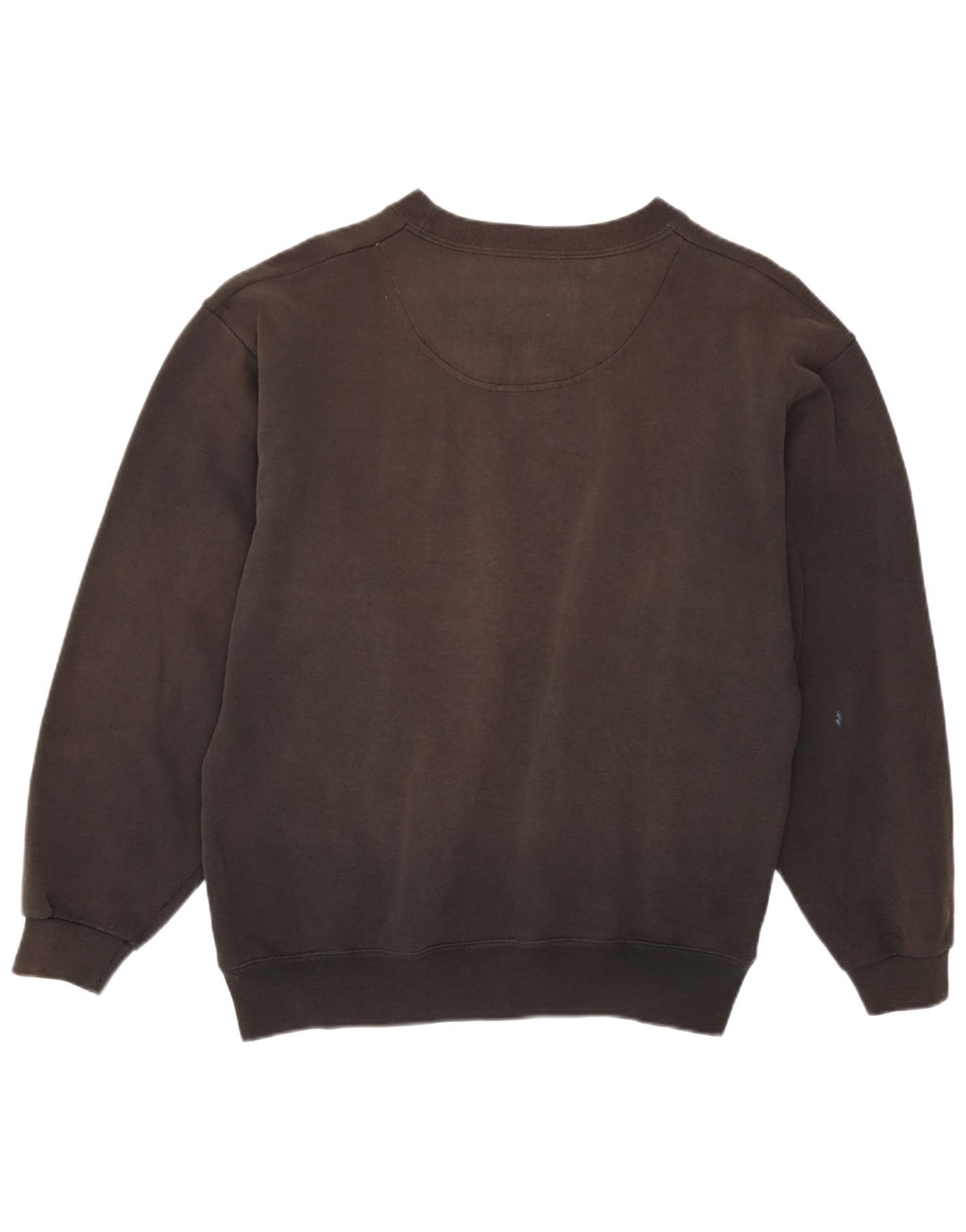 Champion Mens Graphic Sweatshirt Jumper Small Brown