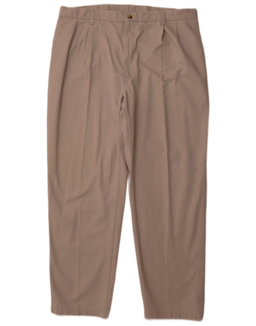 WRANGLER Mens Timber Creek Pegged Chino Trousers W42 L32 Beige Cotton