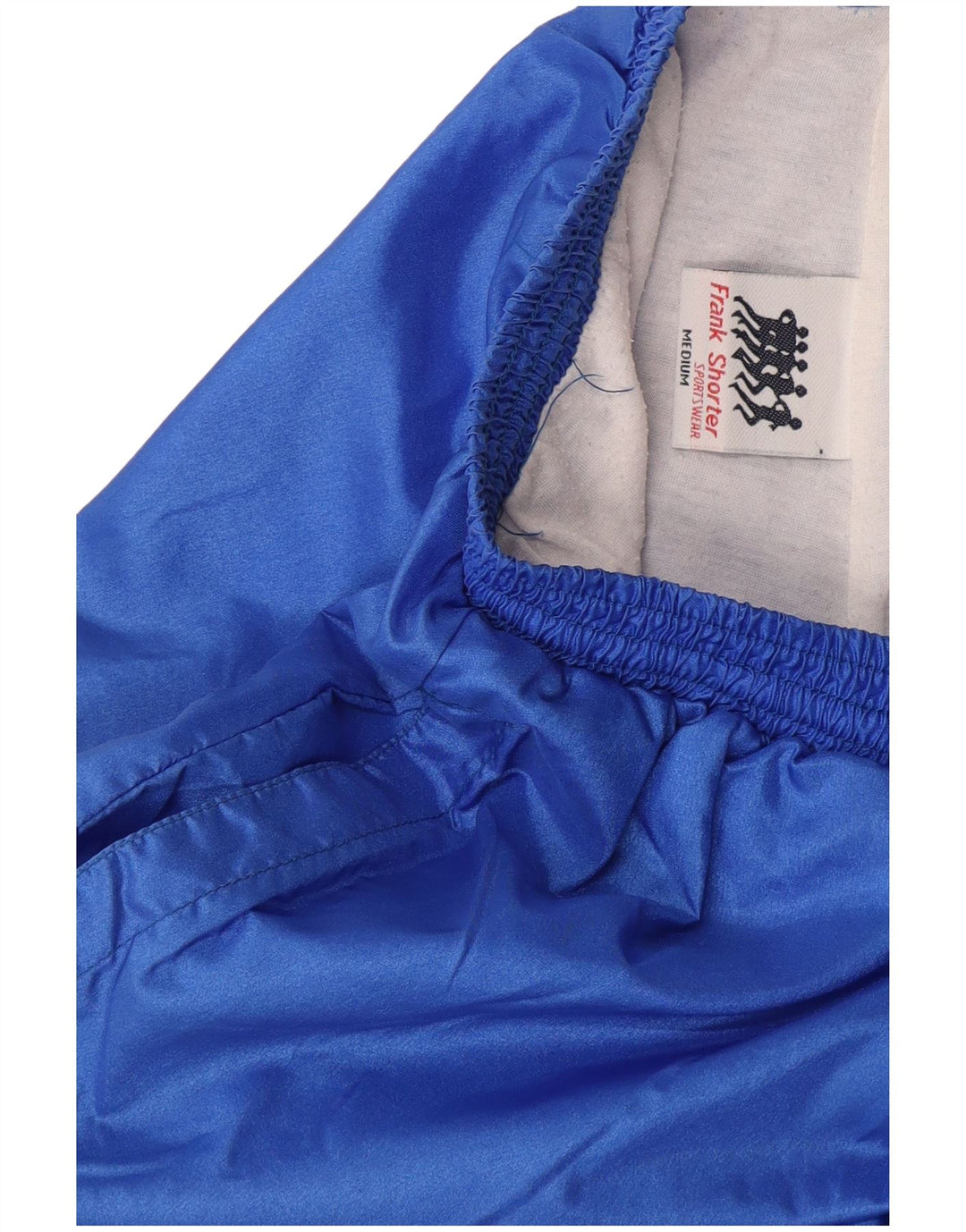 Frank Shorter Mens Full Tracksuit Medium Blue Colourblock Nylon