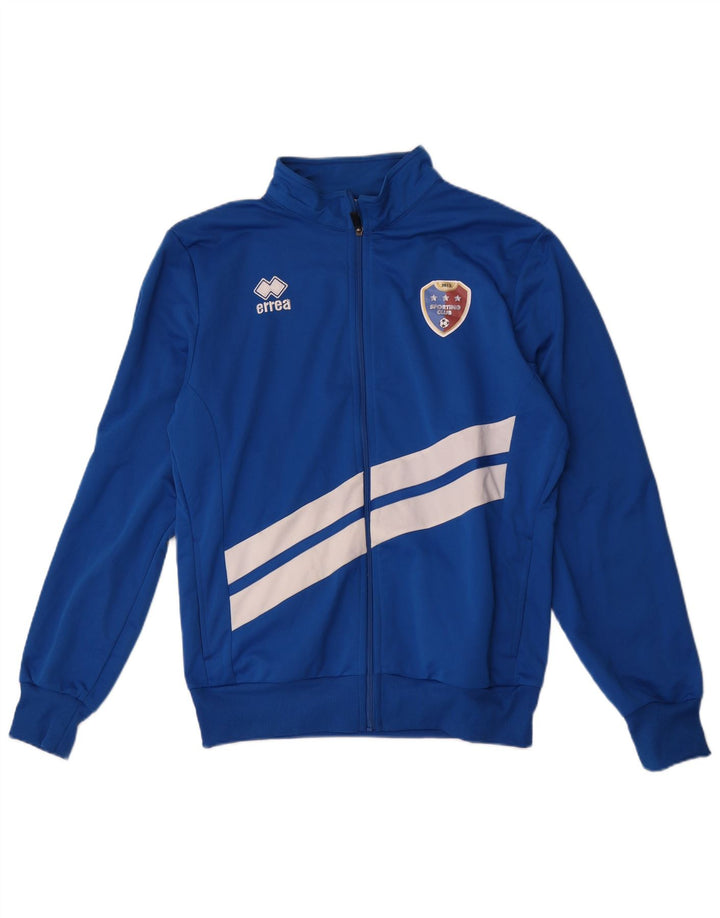 Errea Mens Tracksuit Top Jacket XL Blue Colourblock Polyester