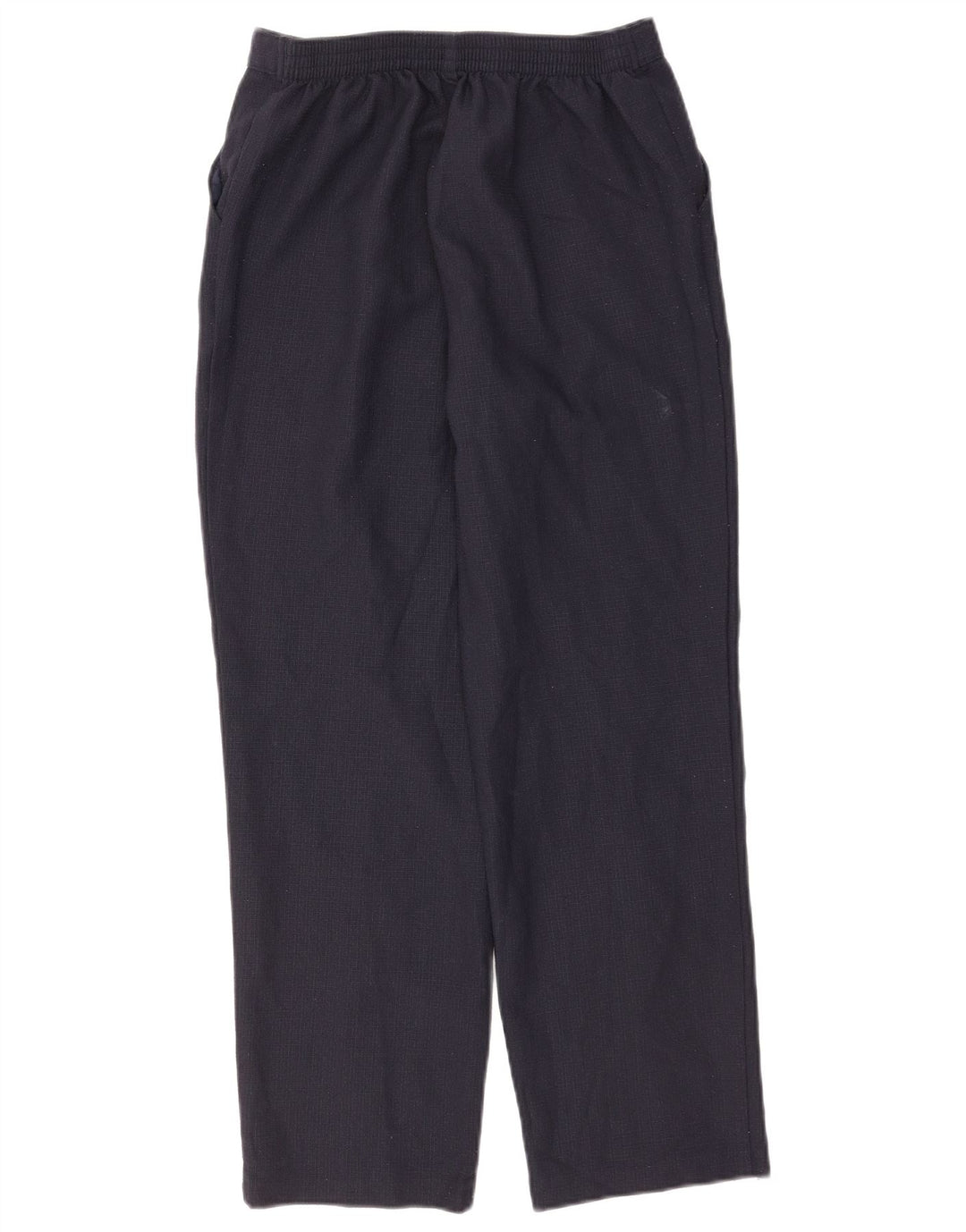 Marks & Spencer Womens Chino Trousers UK 12 Medium W28 L28 Navy Blue