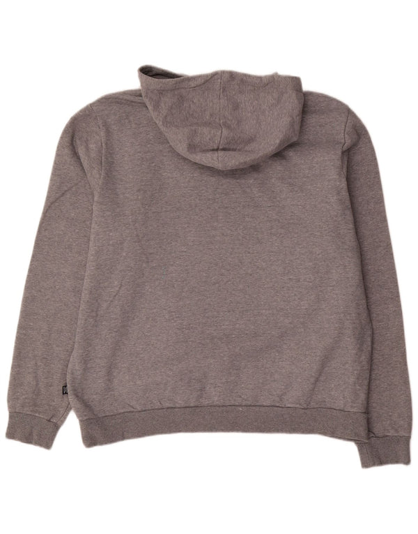 Puma Mens Regular Fit Hoodie Jumper XL Grey Polyester