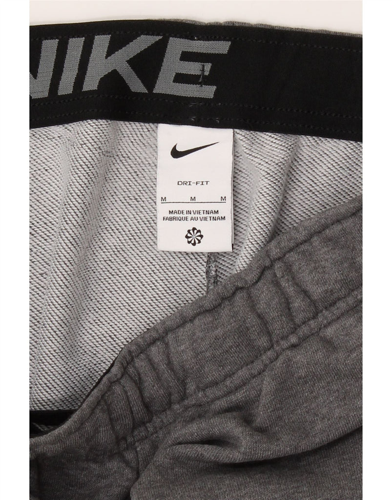 NIKE Womens Dri Fit Tracksuit Trousers UK 14 Medium  Grey Cotton Vintage Nike and Second-Hand Nike from Messina Hembry 