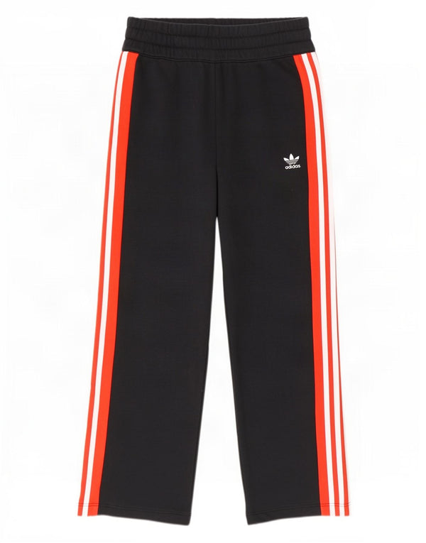 Adidas Womens Tracksuit Trousers UK 10 Small Black Colourblock Cotton