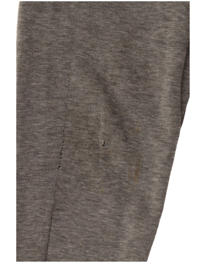 PUMA Boys Tracksuit Trousers Joggers 9-10 Years  Grey Colourblock Cotton