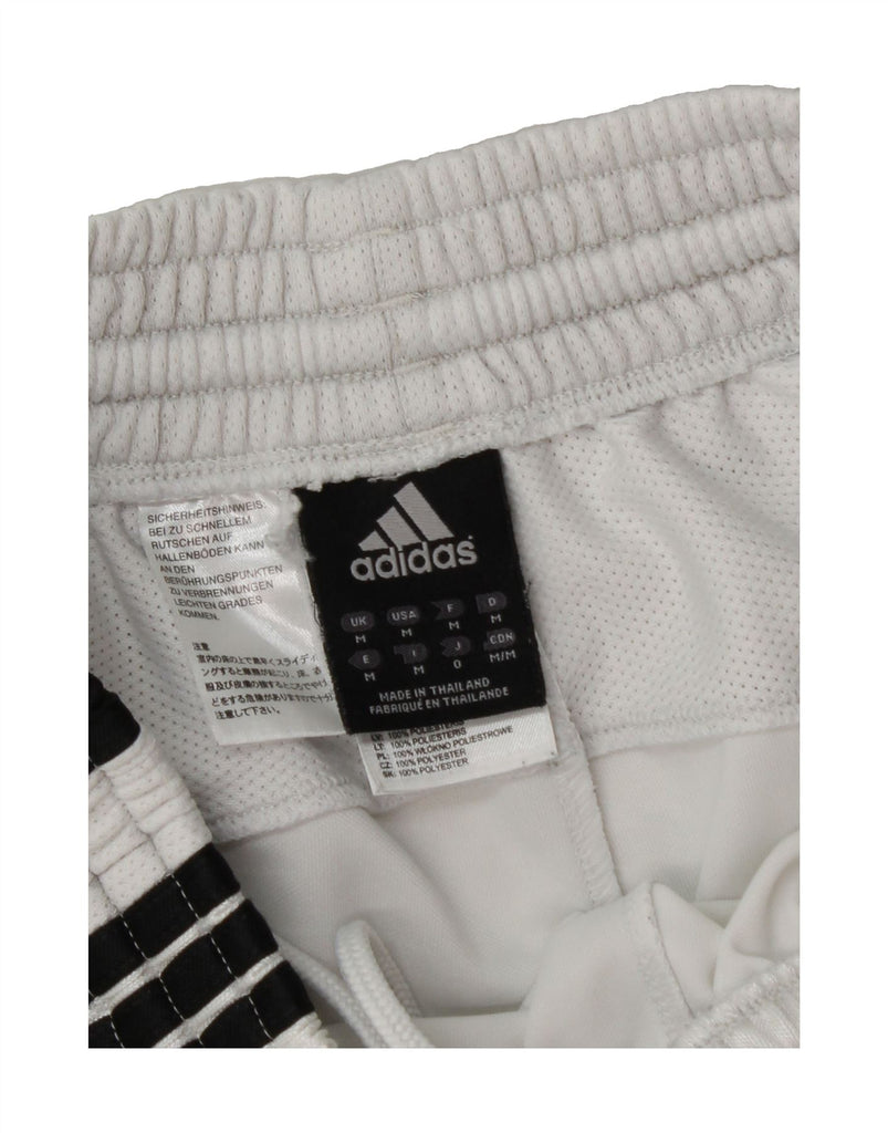 ADIDAS Mens Climacool Sport Shorts Medium  White Colourblock Polyester Vintage Adidas and Second-Hand Adidas from Messina Hembry 