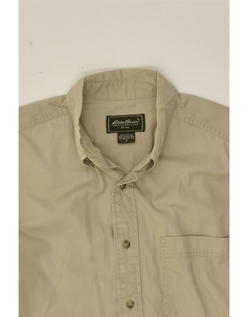 EDDIE BAUER Mens Shirt Small Grey Cotton | Vintage Eddie Bauer | Thrift | Second-Hand Eddie Bauer | Used Clothing | Messina Hembry 