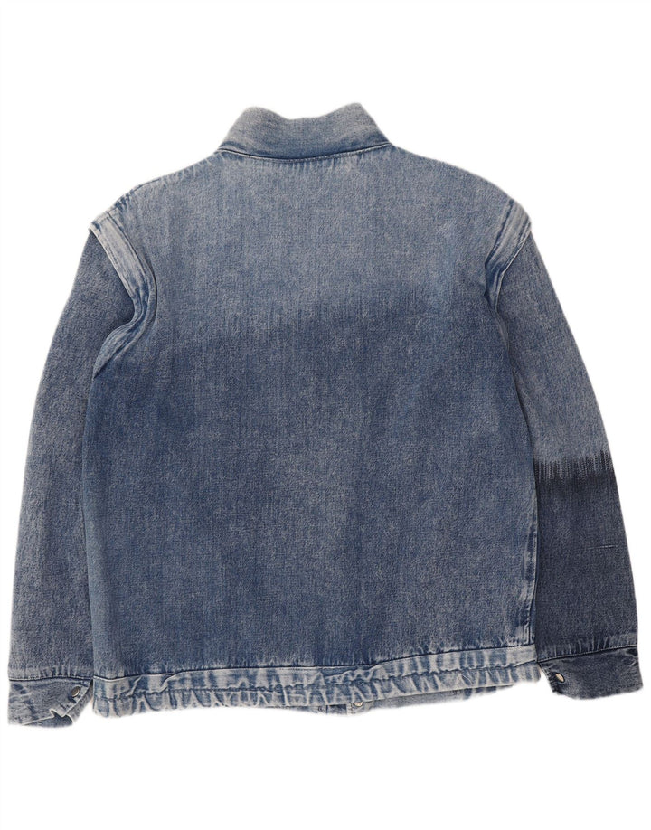 Vintage Mens Denim Jacket IT 48 Medium Blue