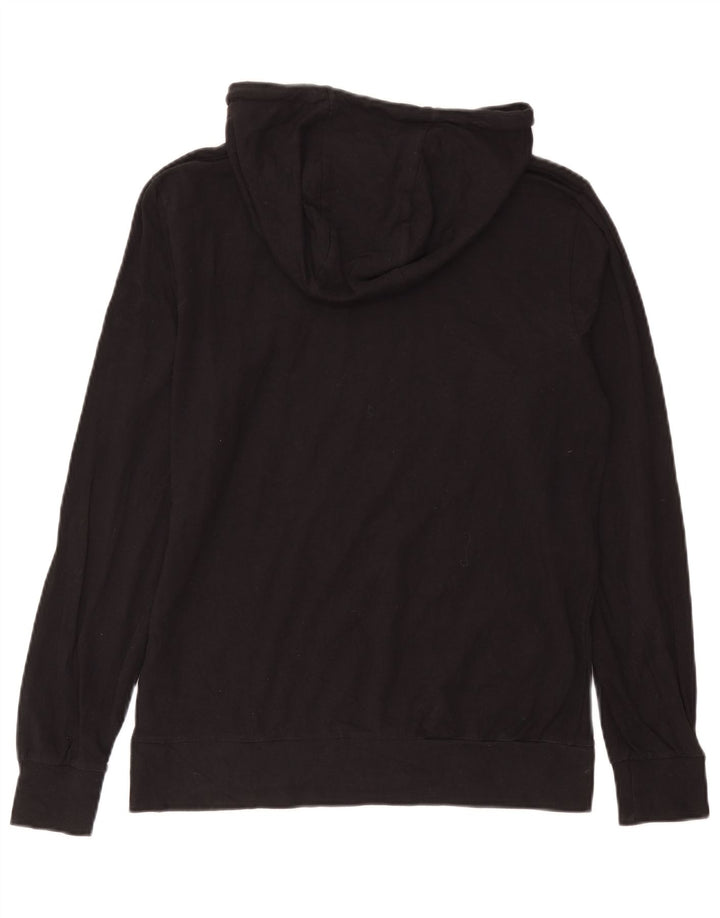 Ellesse Mens Hoodie Jumper Medium Black Cotton