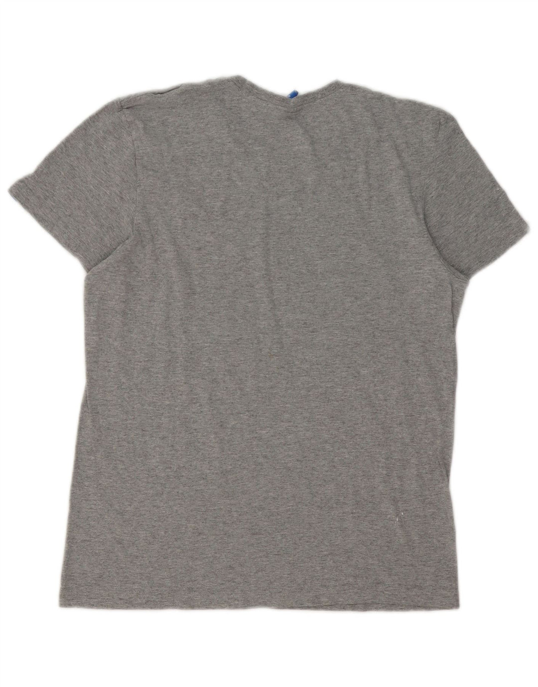 Adidas Mens Graphic T-Shirt Top Small Grey Flecked