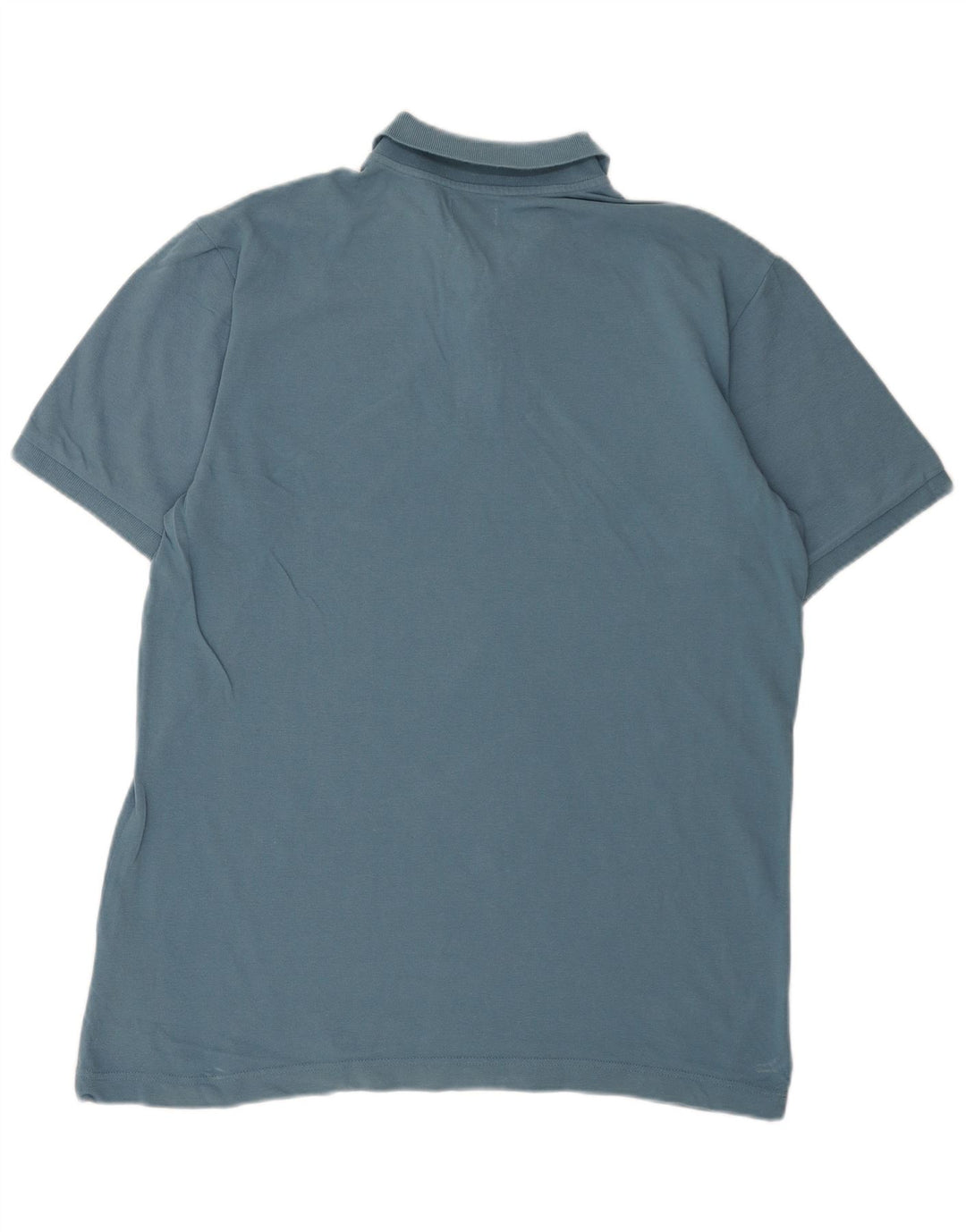 Kappa Mens Polo Shirt Large Blue Cotton