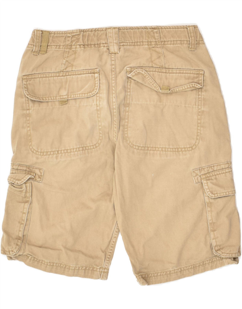 QUIKSILVER Boys Cargo Shorts 13-14 Years W28 Brown Cotton | Vintage Quiksilver | Thrift | Second-Hand Quiksilver | Used Clothing | Messina Hembry 