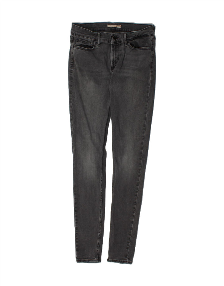 LEVI'S Womens 710 Super Skinny Jeans W29 L34 Grey Cotton Vintage Levi's and Second-Hand Levi's from Messina Hembry 
