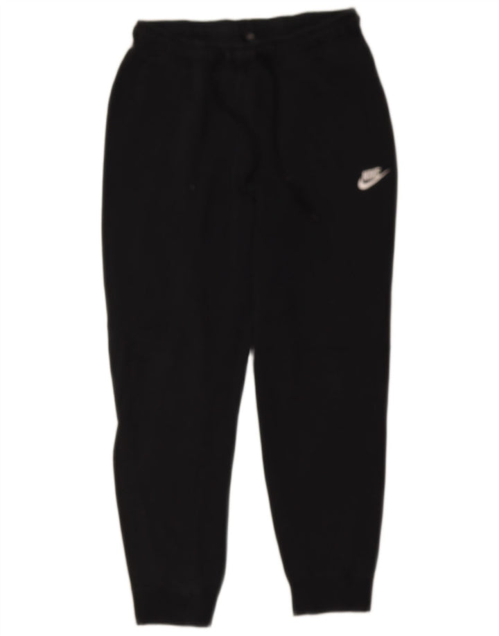 Nike Mens Tracksuit Trousers Joggers Medium Black Cotton