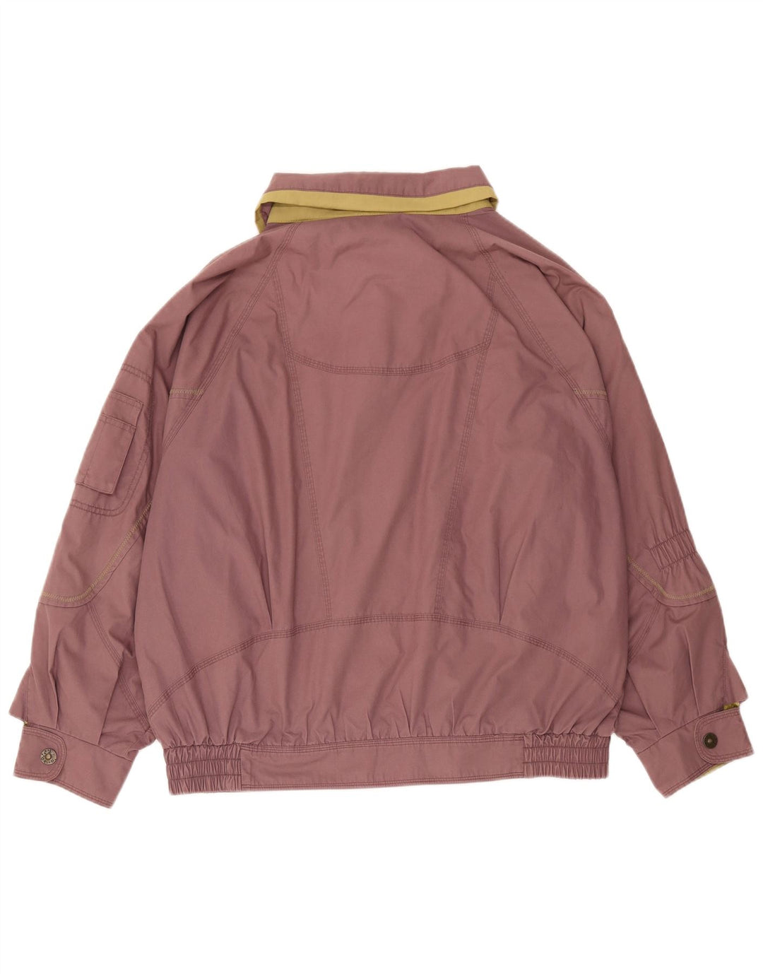 Valmeline Mens Bomber Jacket IT 52 XL Purple Polyester