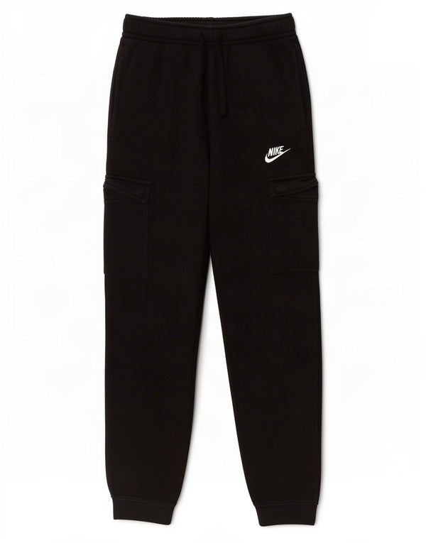 Nike Boys Standard Fit Tracksuit Trousers Joggers 12-13 Years Large Black