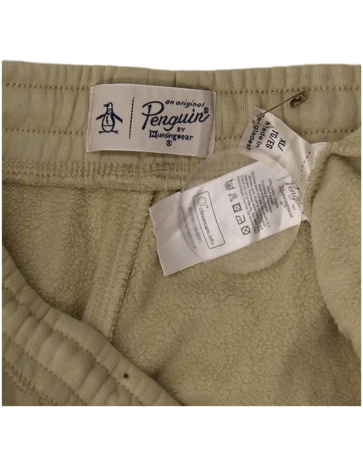 Penguin Mens Sport Shorts XL Beige Cotton