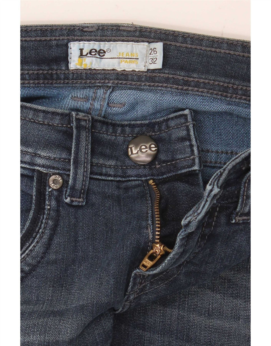 Lee Womens Bootcut Jeans W26 L32 Blue