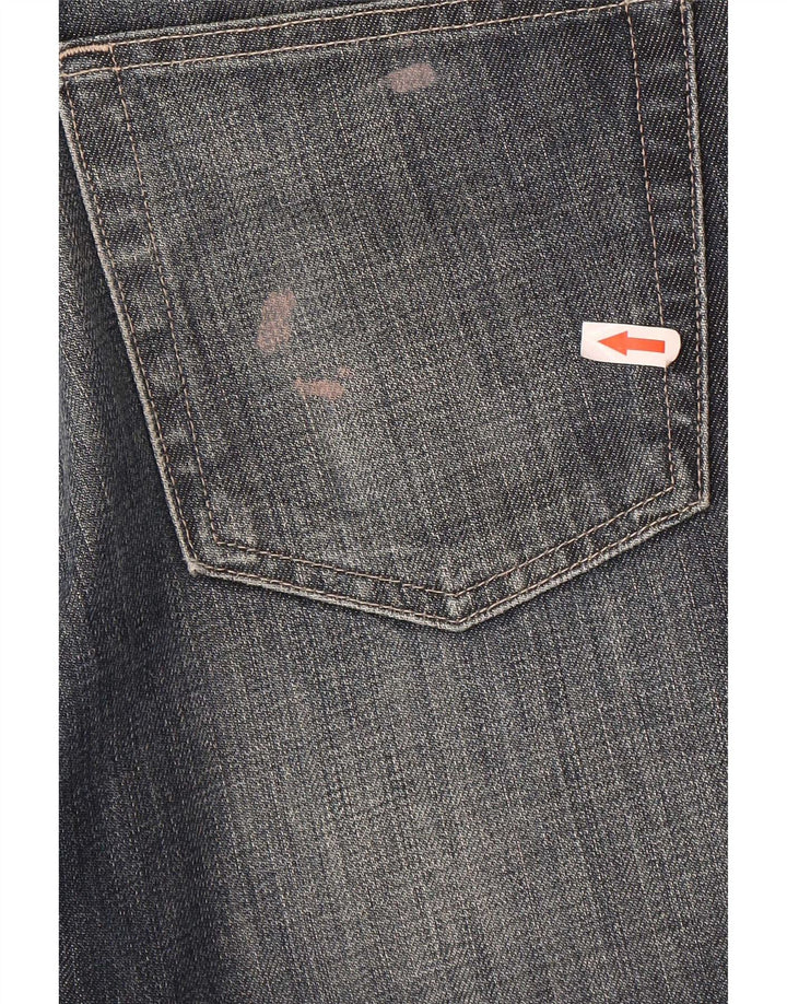 Hugo Boss Mens Straight Jeans W31 L32 Navy Blue Cotton