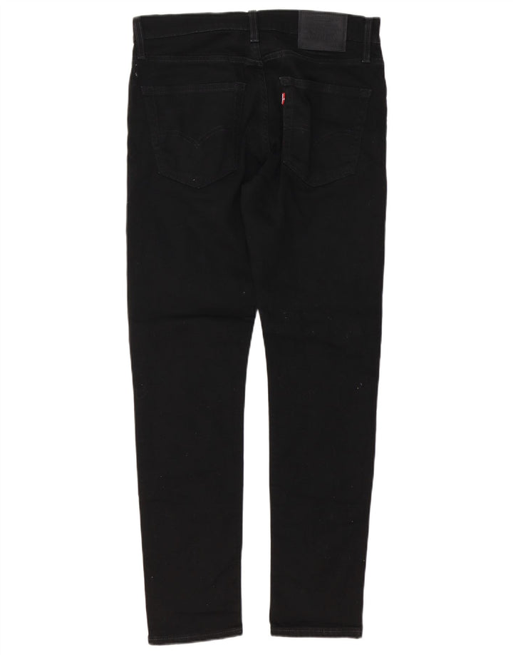 Levi's Mens 512 Slim Tapered Jeans W32 L29 Black Cotton