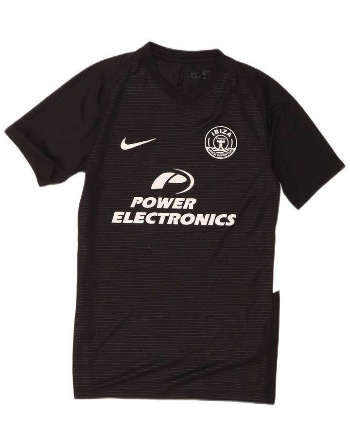 Nike Mens Ibiza Graphic T-Shirt Top Small Black Polyester