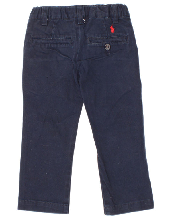 Polo Ralph Lauren Baby Boys Chino Trousers 18-24 Months W20 L14 Navy Blue