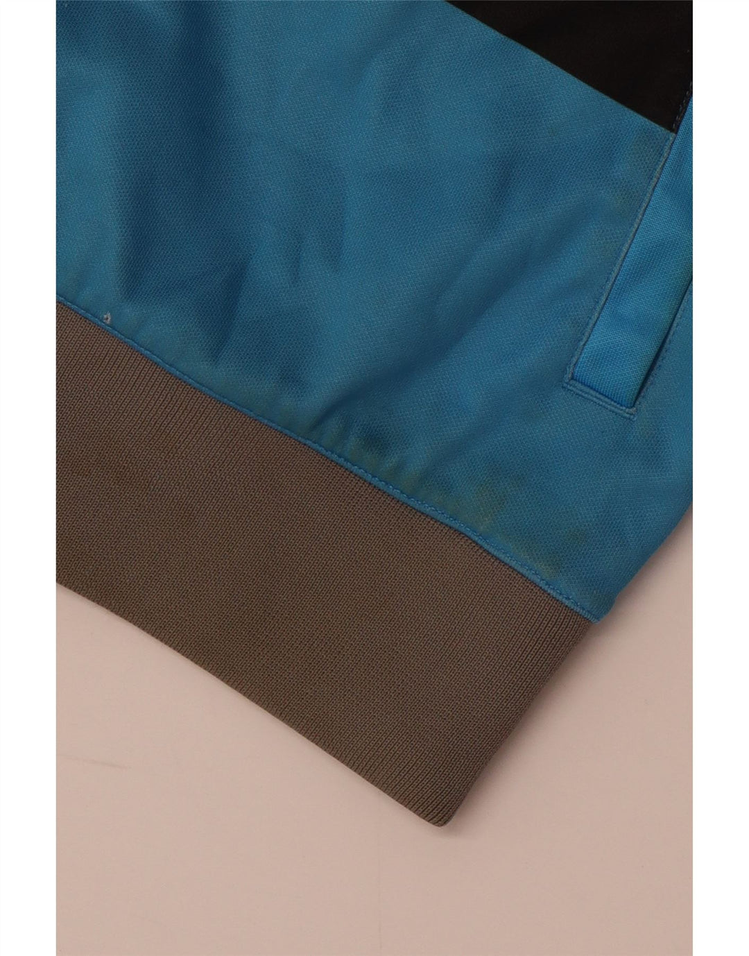 QUIKSILVER Womens Tracksuit Top Jacket UK 16 Large Blue Colourblock