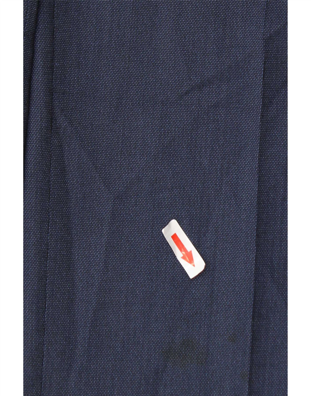 Marks & Spencer Mens Regular Fit Suit Trousers W34 L31 Navy Blue Polyester